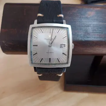 IWC 자동 와인딩 시계 실버 올드 인터