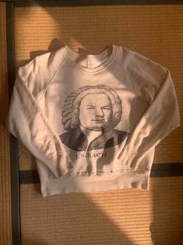 WAREHOUSE J.S. BACH 프린트 맨투맨 M