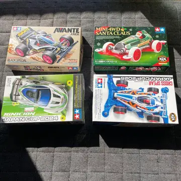 타미야 미니 사륜구동 키트 4점 세트