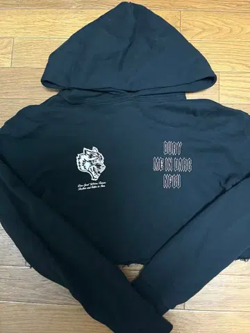 달크스포츠 정품 숏 기장 후드티 여성용 S 사이즈