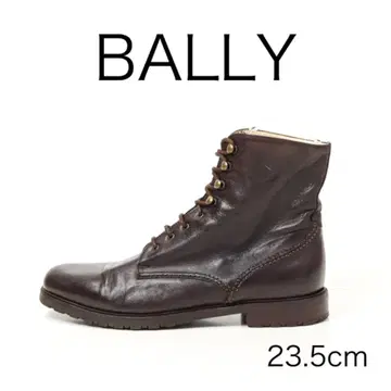 H4819-m2 발리 레이스업 가죽 숏부츠