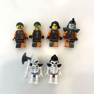 레고 닌자고 인형 6체 세트