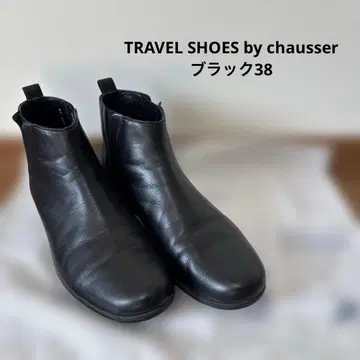 TRAVEL SHOES by chausser 쇼세 사이드 고어 부츠 38