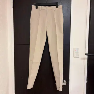 미사용 투모로우랜드 아이보리 팬츠 XS