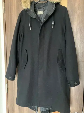 나노 유니버스 블랙 모즈 코트