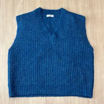 [새상품급] FASHIRU 니트 베스트 V넥 슬리브리스