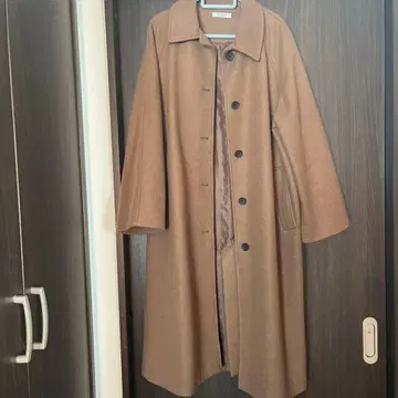 FREAK'S STORE 브라운 롱 코트 사이즈 FREE