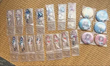 학원 아이돌 마스터 제일복권 아크릴 스탠드 캔뱃지 묶음 판매