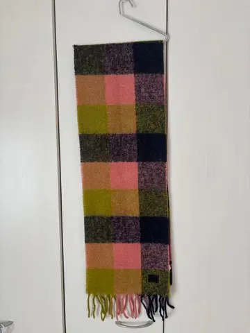 [ 폴스미스 ] 우먼 소프트 메리노 체크 머플러