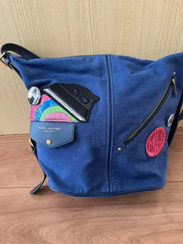 MARC JACOBS 네이비 숄더백