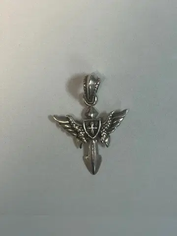 실버 925 목걸이 탑