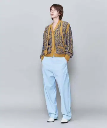 6(ROKU) POMPOM CARDIGAN/가디건