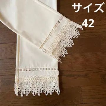 [미사용 새상품] 슈퍼뷰티 팬츠 화이트 42