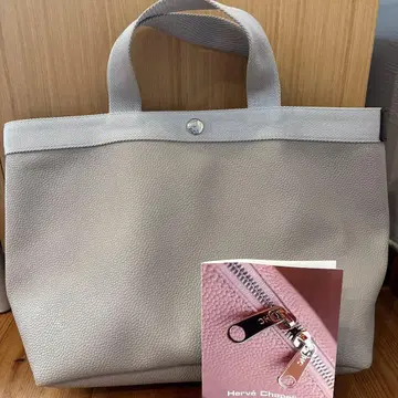 새상품급 에르베샤 펠리에 토트백 704GP 럭스 스퀘어 M