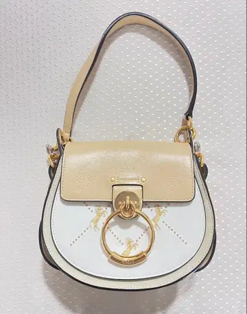 끌로에 핸드백 화이트/베이지