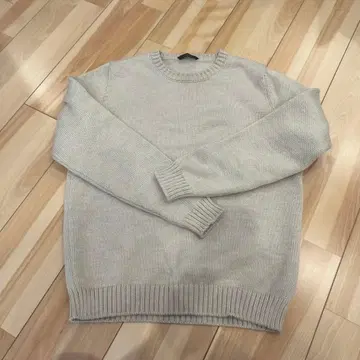 ZANONE 리브 크루넥 니트 스웨터