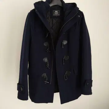 BEAMS HEART 네이비 더플 코트 S 사이즈