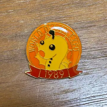 데포짱 1989년 세계 디자인 박람회 핀 배지