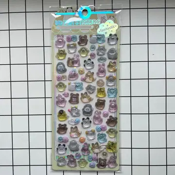 봉봉 드롭 씰 동물 애니멀