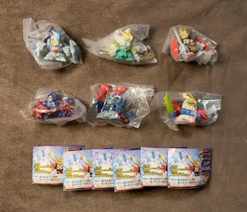 SD 건담 영웅전 제3장 풀컬러 엑스트라 스테이지:3 전 6종 세트