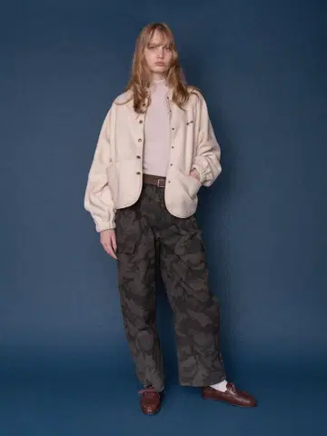 앨리슨 브라운 URBAN CAMO WIDE PANTS