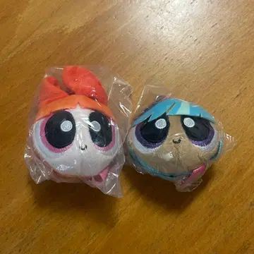 파워퍼프걸 페이스 봉제 인형 블로섬 블리스