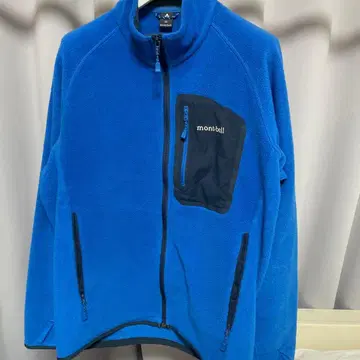 mont-bell 플리스 자켓 크리마플러스 M 파랑