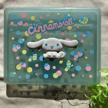 약 20년 전 구매 시나모롤 레트로 케이스 스카이블루 라메