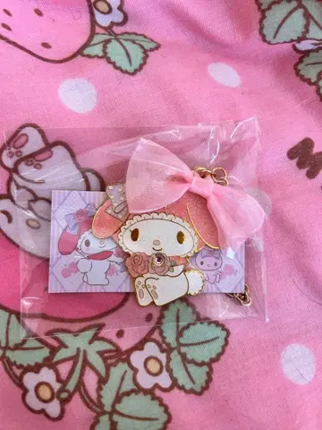 마이멜로디 40주년 기념 메탈 키링