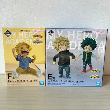 제일복권 나의 히어로 아카데미아 E상 이즈쿠&카츠키 F상 토시노리 세트