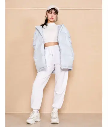 다리치 퍼프 다운 자켓 SAX 색스