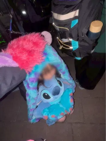 도쿄 디즈니 리조트 샐리 팬캡 머플러 단품