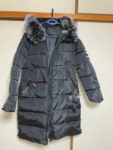 다운 자켓 다운 다운 코트 블랙 컬러 다운 아우터 자켓