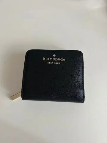 kate spade 2단 접이식 지갑 블랙