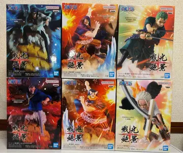 최신 프라이즈 포함 원피스 전광절경 피규어 6체 세트