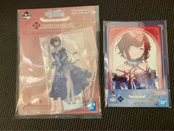 히구치 마도카 샤니마스 제일복권 아크릴 스탠드 안내문