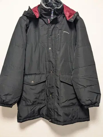 DUNLOP COLLECTION 후드 부착 다운 자켓 LL