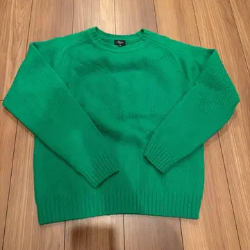 Harriss 그린 니트 스웨터 40