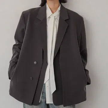 2WAY 루즈 테일러드 자켓 SENSE OF PLACE