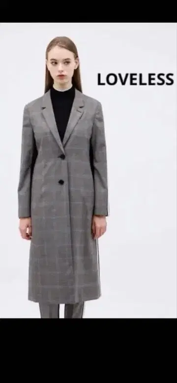[ LOVELESS ] 체스터 코트 사이즈/36