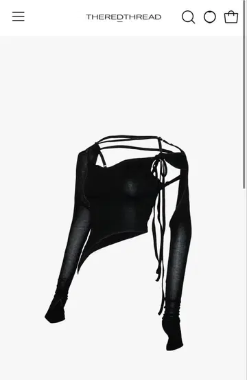 완판템 S asymmetric halter tops