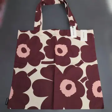 marimekko 플라워 패턴 토트백