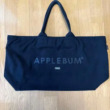 새상품급 레어 APPLEBUM 블랙 토트백