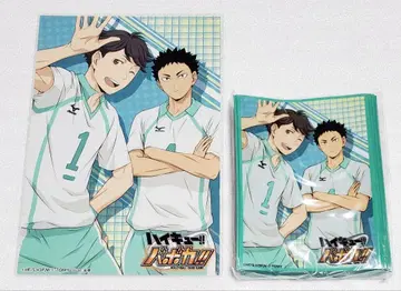 하이큐 바보카 카드 프로텍트 컬렉션 오이카와&이와이즈미 슬리브