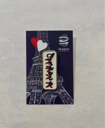 간사이 만국 박람회 프랑스관 핀 배지
