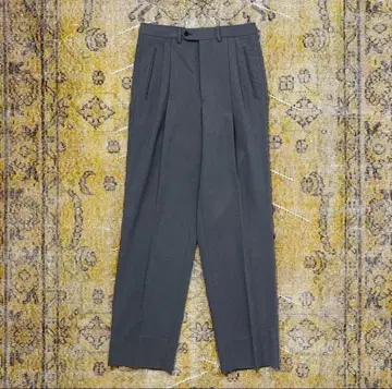 조르지오 아르마니 다크 그레이 슬랙스 2턱