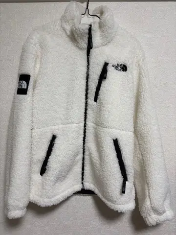 THE NORTH FACE 플리스 자켓 M 화이트
