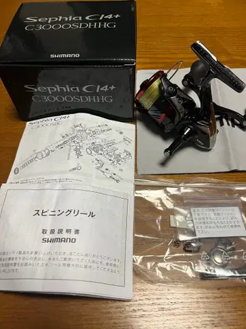 SHIMANO 17 세피아 C14+ C3000SDH HG 스피닝 릴