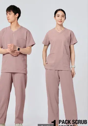 클라시코 PACK 스크럽 상하의 세트