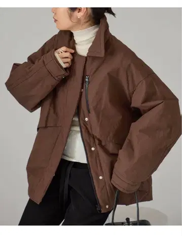 VERMEILpariena primaloft Cotton 나일론 블루종